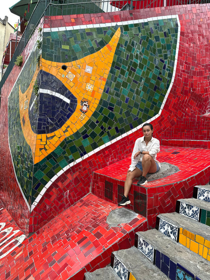 Mirante Dona Marta + Cristo Redentor + Escadaria Selaron